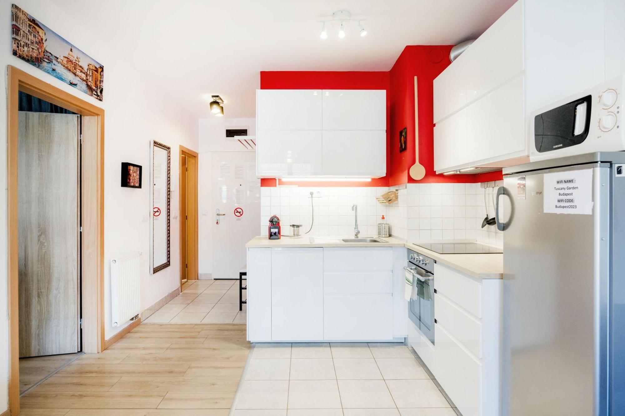 Tuscany Garden-Free Parking-Balcony-Ac- Elevator บูดาเปสต์ ภายนอก รูปภาพ
